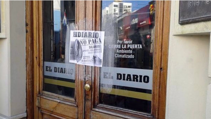 Ex trabajadores de El Diario piden la quiebra para cobrar las indemnizaciones