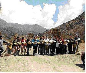 Colosal resistencia popular  a los pies del cerro Famatina