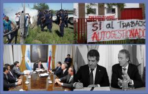 Provincia para pocos: desalojan y expulsan a los trabajadores mientras que a Eskenazi y a Tres Arroyos les firman cualquier cosa