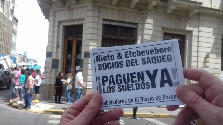 El ajuste en el Cuarto Poder en Paran&aacute;