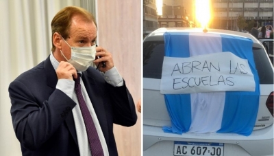 Clases virtuales: detalles de la medida y reacciones tras el anuncio de Bordet