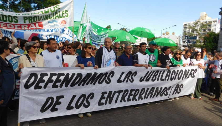 Amplia convocatoria multisectorial contra la reforma de la Ley de Jubilaciones
