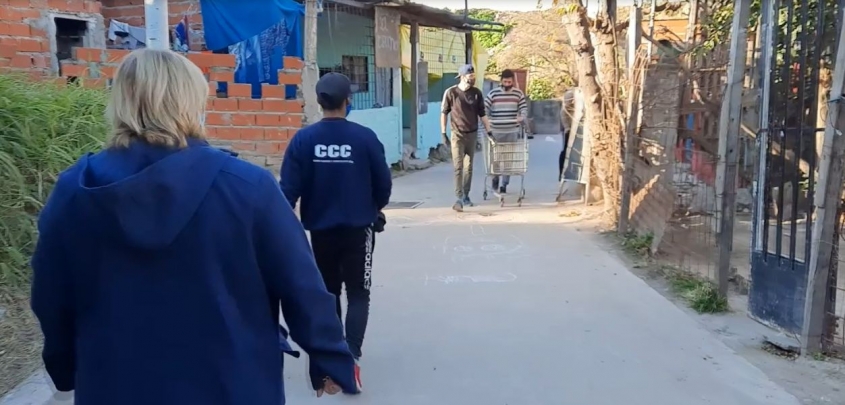 Organización y solidaridad, donde más se necesita