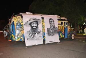 Joselo Schuap en el camino de Cafrune y San Mart&iacute;n