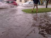 La calle es todo un r&iacute;o