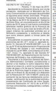 Urribarri gast&oacute; 100 salarios docentes para difundir una solicitada sobre el conflicto salarial