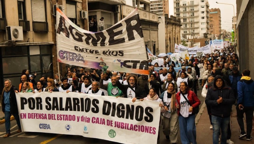 Marcha Multisectorial en Defensa del Sistema Previsional