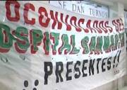Castigan la lucha de los trabajadores del Hospital San Mart&iacute;n