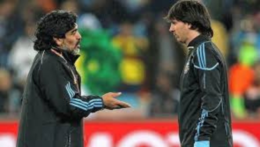 La eterna tentaci&oacute;n de comparar a Lio con Diego