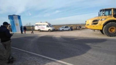 Areneras demandadas: trabajadores rehenes, corte de ruta y presiones en Ibicuy