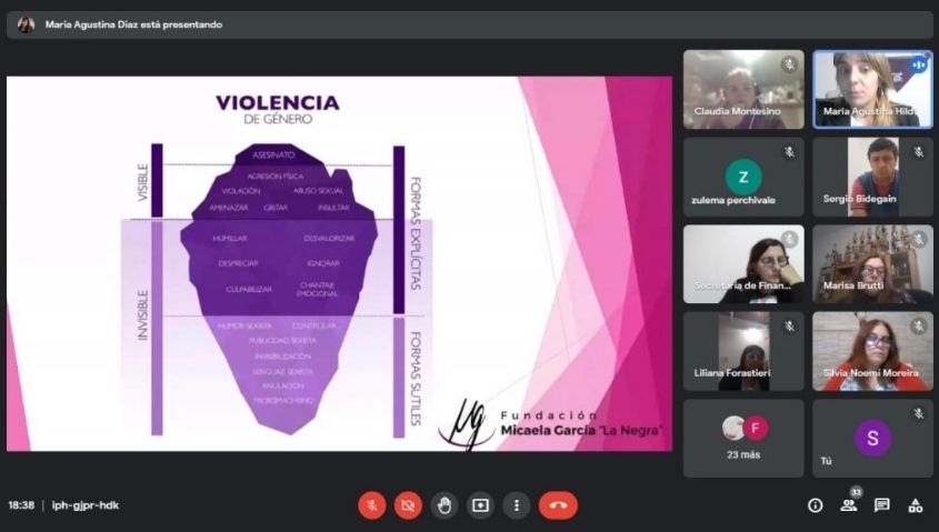 Ley Micaela: AGMER inició la formación de docentes para la prevención de violencia y discriminación